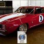 Big Red Camaro Racing cars