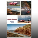 Big Red Camaro Pike's Peak Poster