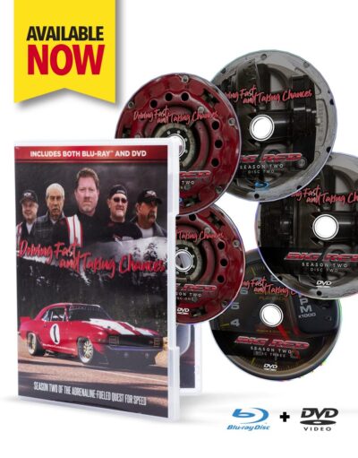 Now Available - Big Red Camaro - Driving Fast and Taking Chances DVD Set