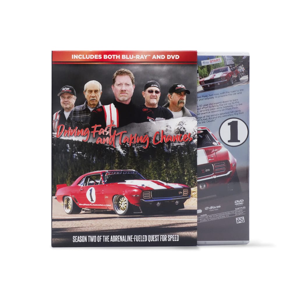 Big Red Camaro - Driving Fast and Taking Chances DVD Set