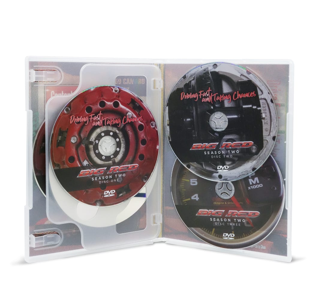 Big Red Camaro DVD Wallet - Inside