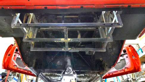 fuel water tank compartment - camaro car part